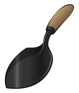 Garden trowel clipart