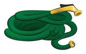 Garden hose clipart