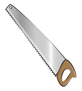 Hand saw clipart