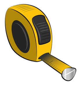 Tape measure clipart