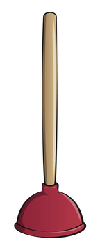 Plunger clipart