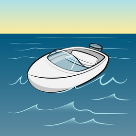 Boat vector