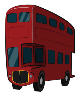 Double decker clipart