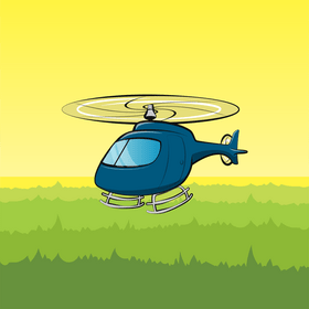 Helicopter vector