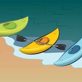 Kayak vector