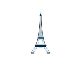 Simple effiel tower clipart