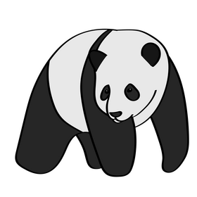 Panda clipart