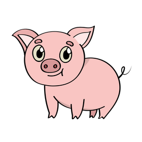 Pig clipart