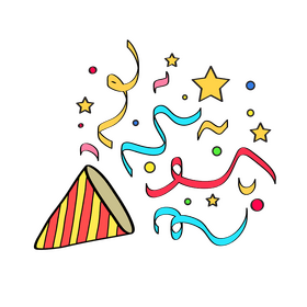 Confetti clipart