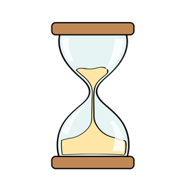 Hourglass clipart