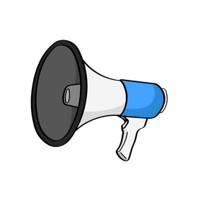 Megaphone clipart