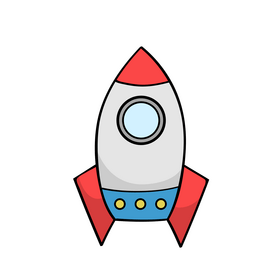Rocket clipart