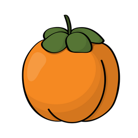 Persimmon clipart