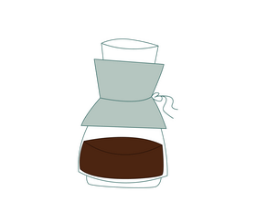Kalita coffee clipart