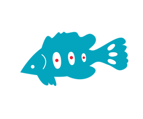 Fish illustration clipart