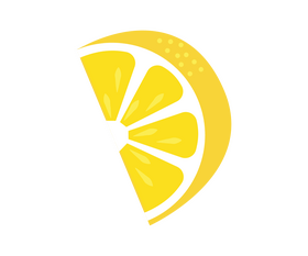Lemon lobule clipart
