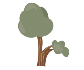 Cartoon tree clipart