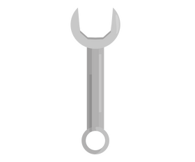 Wrench cartoon clipart