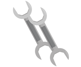 Wrench illustration clipart
