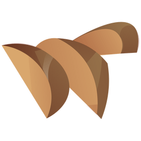 Potato slices clipart