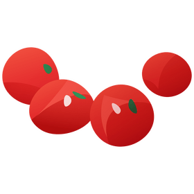 Tomato cherry clipart