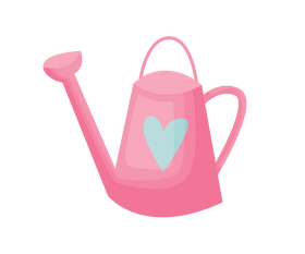 Watering can cartoon clipart