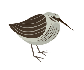 Free finch cartoon bird clipart