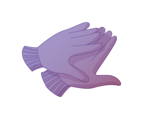 Gloves illustration clipart