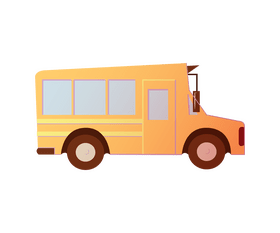 Cartoon bus clipart