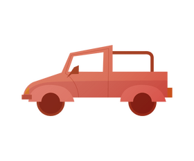 Pickup truck SUV clipart