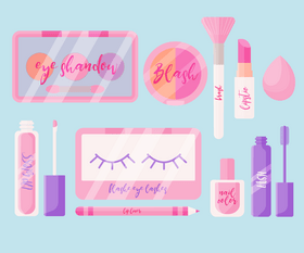 Cosmetics vector