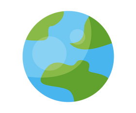 Earth planet illustration clipart