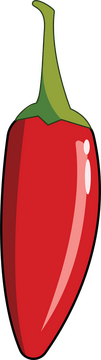 Red Chili Pepper clipart