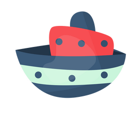 Ship illustration clipart