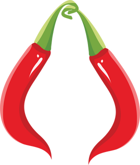 Red Chili Peppers clipart