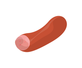 Sausage illustration clipart