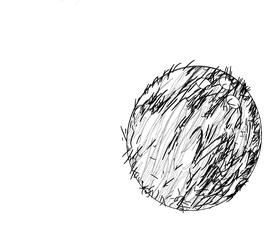 Coconut black and white clipart