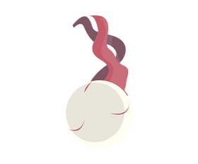 Zombie eye illustration clipart