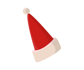 Free Christmas hat, Santa hat clipart