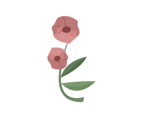 Flowers illustration clipart