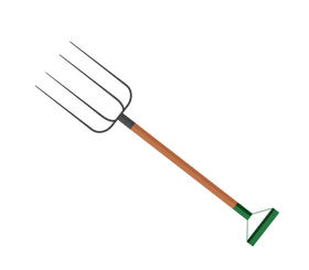 Farm gardening pitchfork clipart