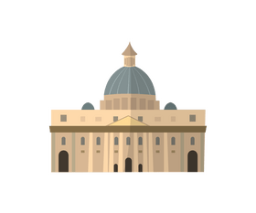 St Peter's Basilica, Vatican clipart