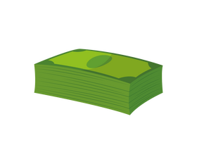 Cartoon money clipart