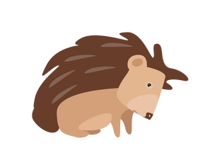 Free hedgehog clipart