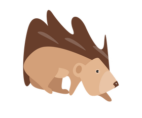 Hedgehog clipart