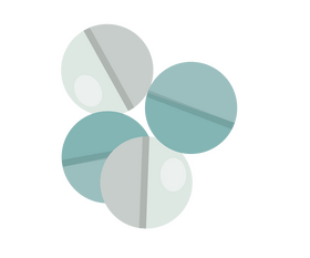 Medicine drugs, pills clipart