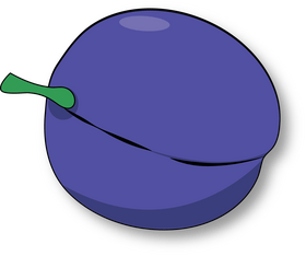 Plum clipart