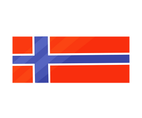 Norway flag clipart