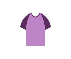 Purple T shirt clipart