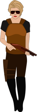 Sarah Connor Terminator clipart